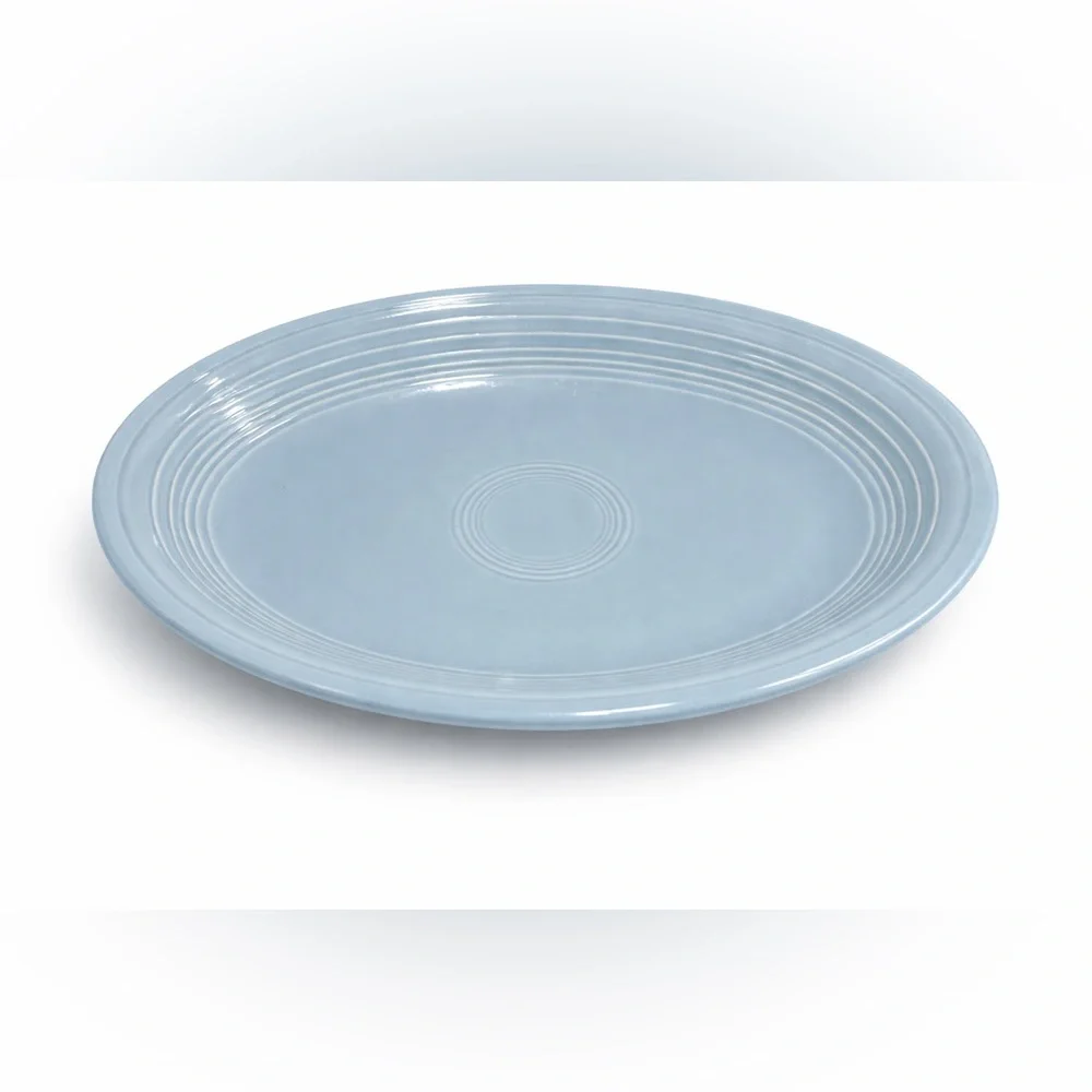 Fiestaware Blue Oval‎ Ceramic Serving Plate